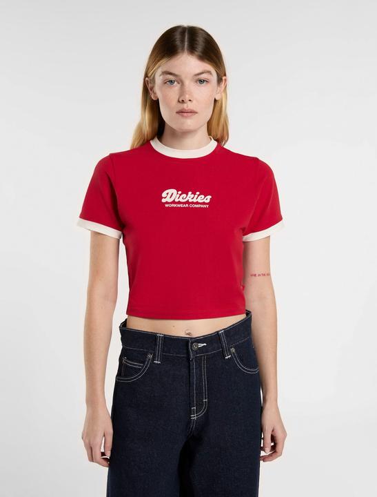 Produktbild Dickies Lewistown Ringer Ss Tee W English Red (L)