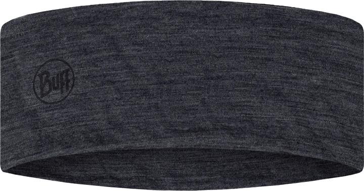 Actual product image Buff Leichtes Stirnband aus Merinowolle in Solid Grey