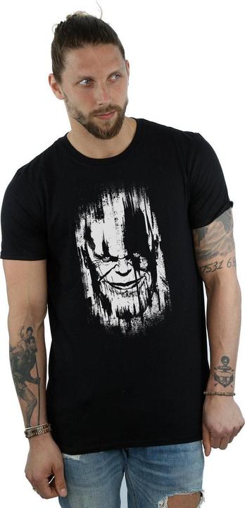 Image du produit Universal Textiles Mens Thanos Face Cotton T-Shirt (3XL)