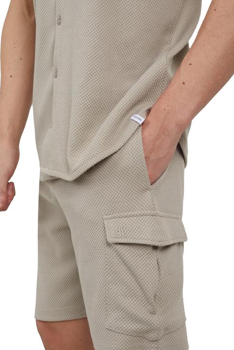 Actual product image Brave Soul Mens Cadby Textured Cargo Shorts (M)