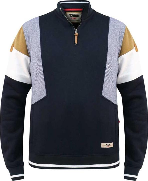 Produktbild DUKE Kenington D555 Sweatshirt Mit Halbem Reissverschluss (4XL)