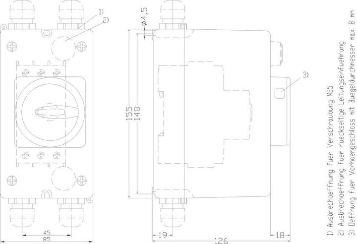 Produktbild Siemens Gehäuse für Leistungsschalter