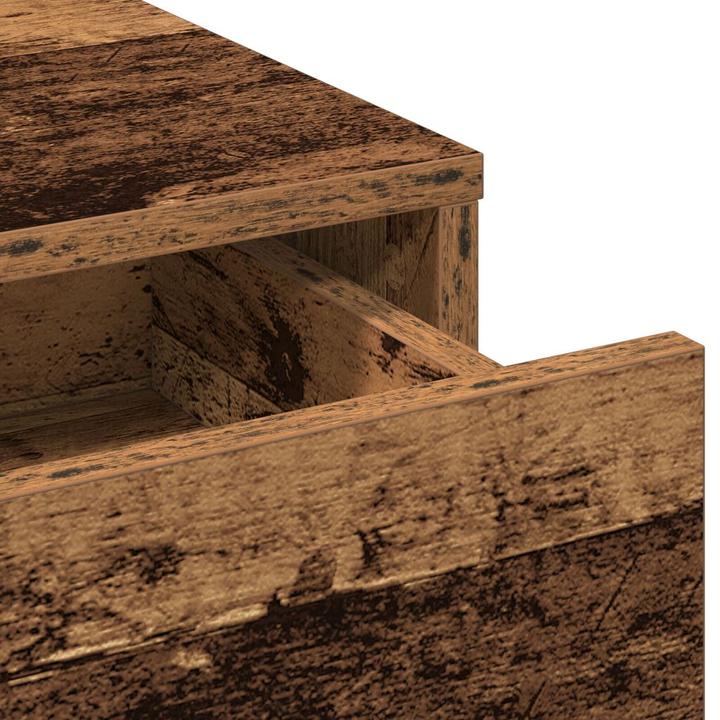 Produktbild VidaXL Schminktisch mit Schubladen aus altem Holz 50x41x140 cm