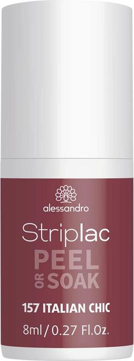 Actual product image Striplac Peel or Soak (157 Italian Chic, UV gel varnish)