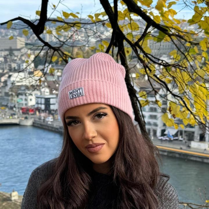 Image du produit Prima Ballerina What Ever Bonnet en cachemire et laine vierge Rose