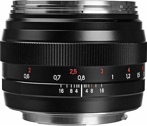 Image du produit Zeiss Objectif Planar T 50mm, f/1.4, Canon (Canon EF, Plein format)