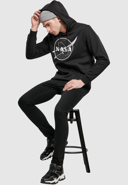 Image du produit Mister Tee NASA Black-and-White Insignia Hoody (XS)