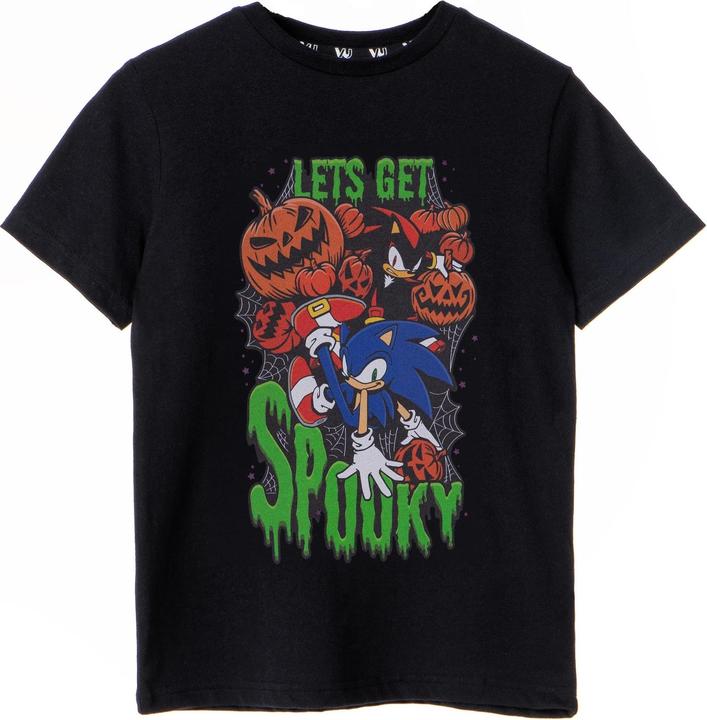 Produktbild Sonic The Hedgehog Let's Get Spooky TShirt Jungen (146, 152)
