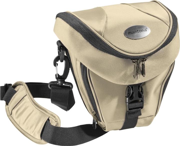 Actual product image mantona Premium colt bag sand (Camera shoulder bag, Kamera Bereitschaftstasche, 6.56 l)