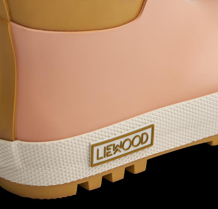 Actual product image Liewood Rubber Boots Sasha Natural Rubber Tuscany Rose Multi Mix (24)