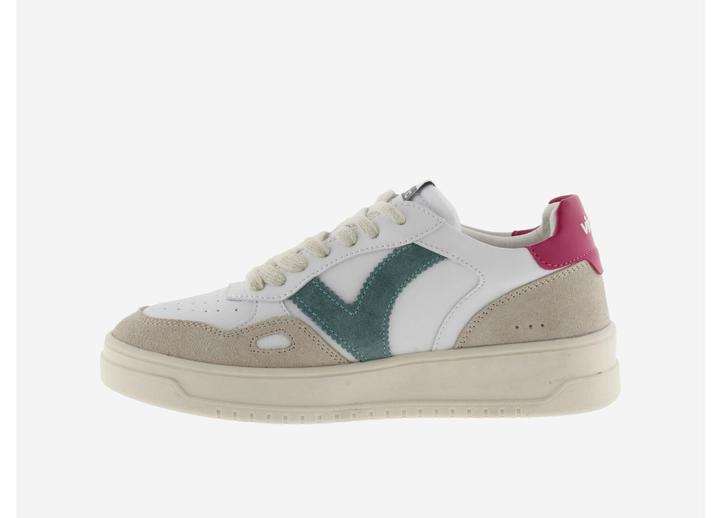 Actual product image Victoria leather effect and split leather sneakers seul (39)