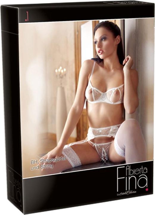 Actual product image Abierta Fina Suspender set (L)