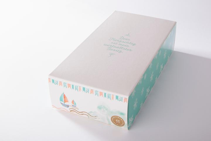 Produktbild vortageins Adventskalender für Schwangere