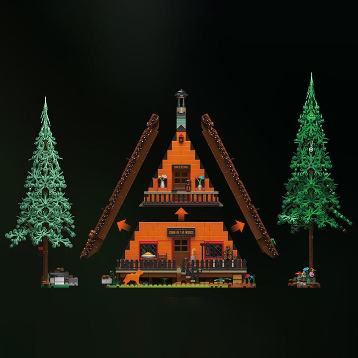 Actual product image Mould King Forest hut