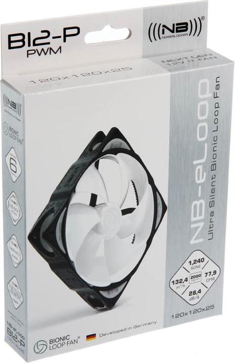 Produktbild Noiseblocker NB-eLoop B12-P (120 mm, 1 x)
