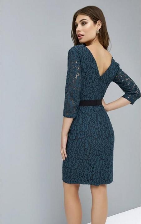 Image du produit Little Mistress - Robe en dentelle appliquée - Femme (42 E)
