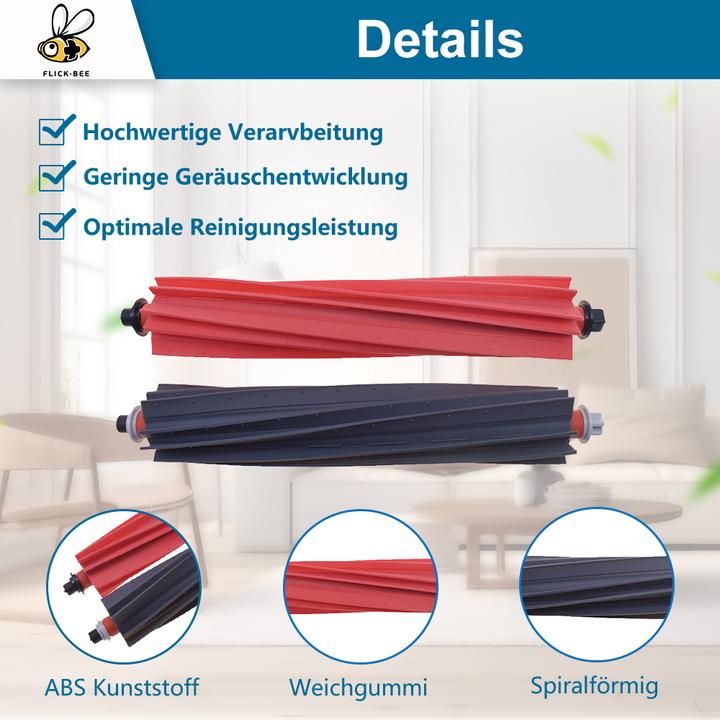 Image du produit Flickbee Kit de pièces de rechange pour Roborock S8 MaxV Ultra (21 pièces)
