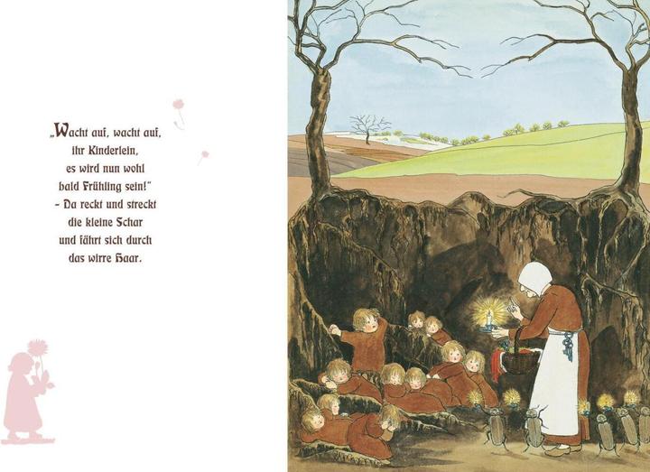 Actual product image Mit den Wurzelkindern durchs Jahr (German, Sibyl of Olfers, 2022)