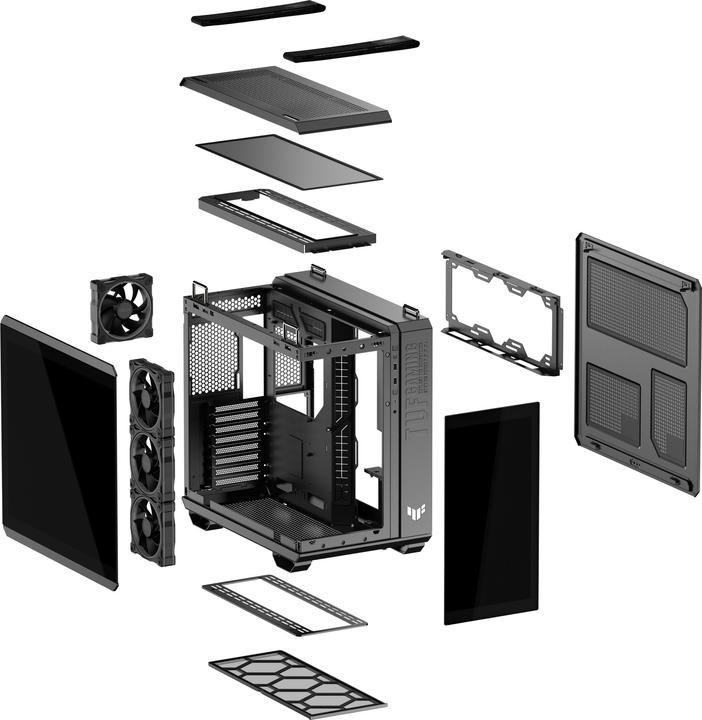 Image du produit ASUS TUF Gaming GT502 Horizon ARGB (ATX, mATX, Mini-ITX)