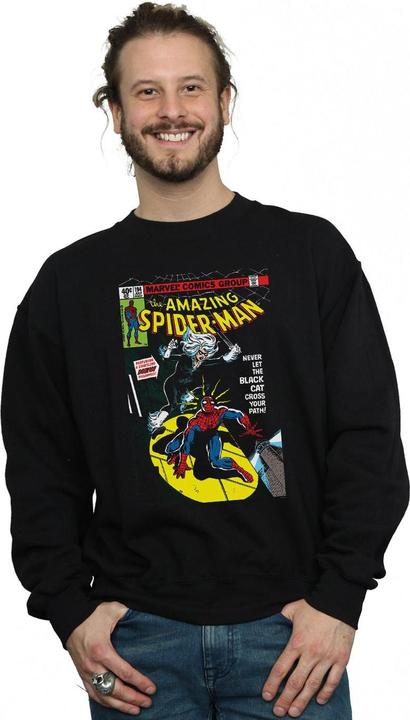 Immagine prodotto Spider-Man Black Cat Cover Felpa Uomo (XXL)