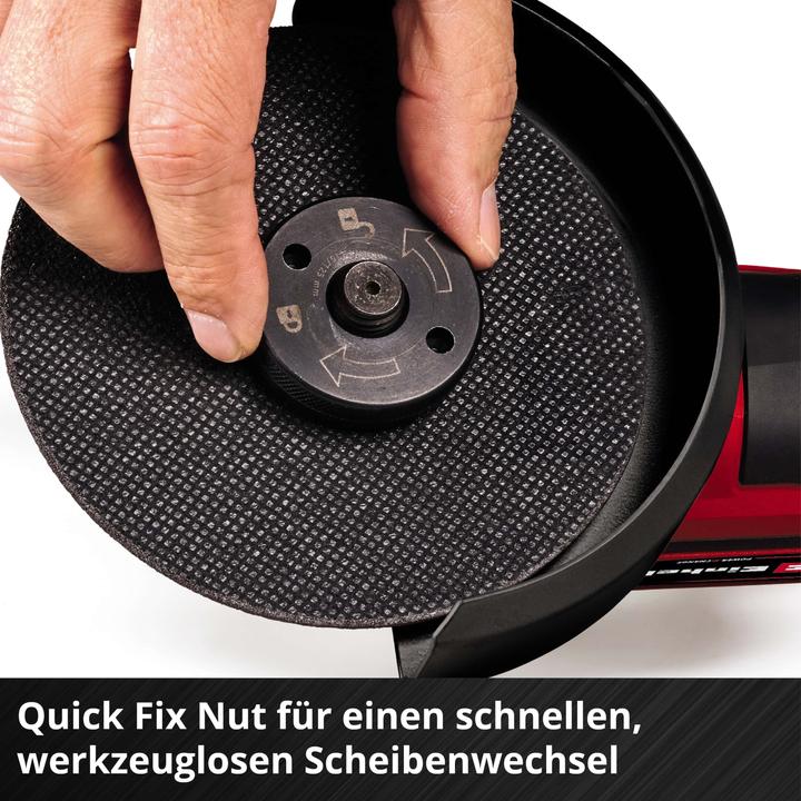 Actual product image Einhell TP-AG 18/125 CE Q Li - Solo (125 mm)