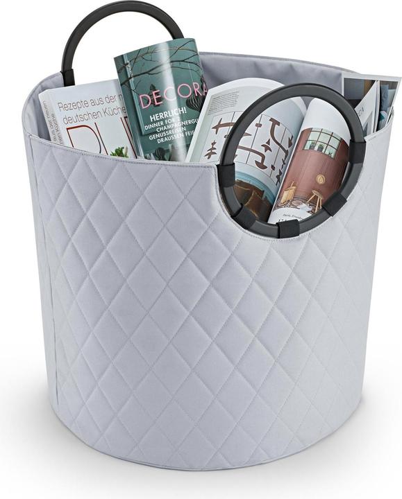 Image du produit reisenthel Boîte de rangement Frame Rhombus Gris clair (42 x 40 cm, 35 l)