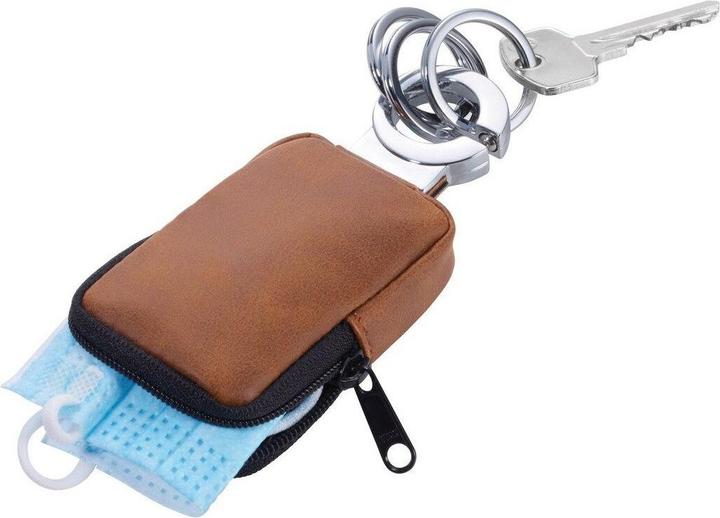 Produktbild Troika Schlüsselanhänger Clean Click 55 x 20 x 125 mm, Braun