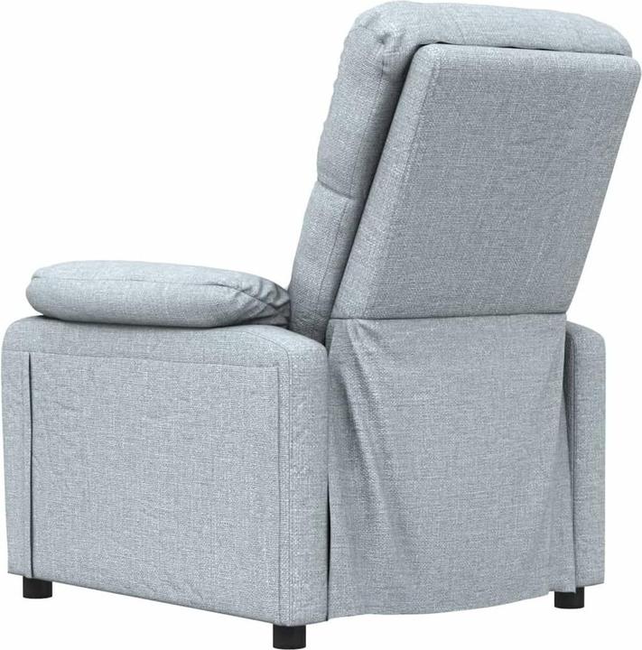 Produktbild VidaXL Massagesessel TV Sessel Relaxsessel Fernsehsessel Liegesessel Hellgrau