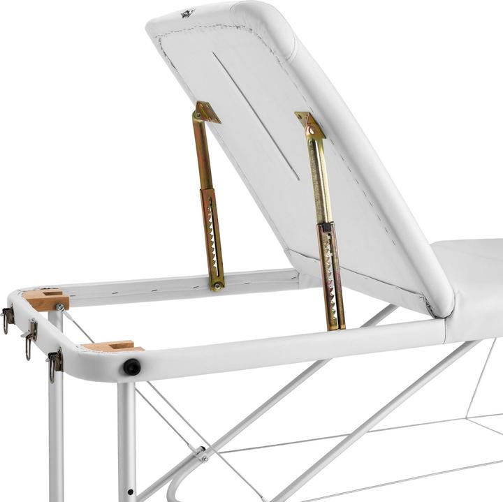 Immagine prodotto tectake Lettino per massaggi a 3 zone con schienale e bolster