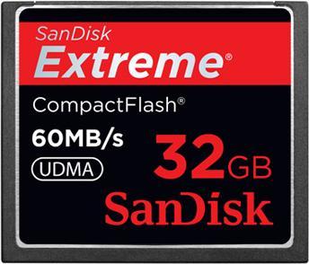 Produktbild SanDisk Extreme Compact Flash (32 GB, CF, UHS-I)