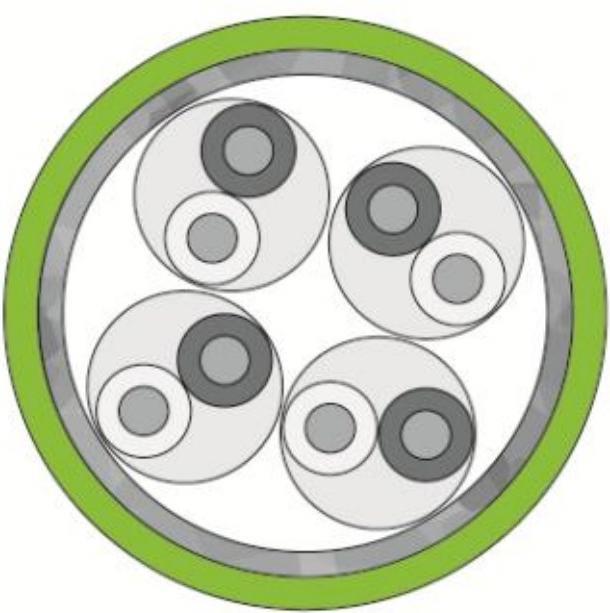 Produktbild Digitus Netzwerkkabel (SFTP, CAT7, 100 m)