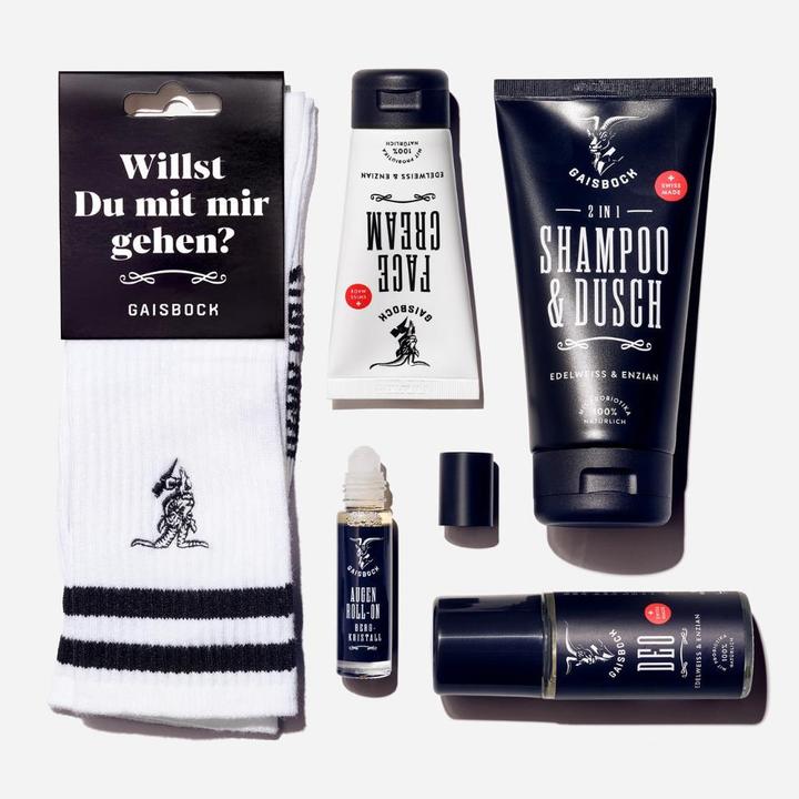 Immagine prodotto Gaisbock Set regalo I Stand by Your Nat (Set per la cura dei capelli, Set per la cura del viso)