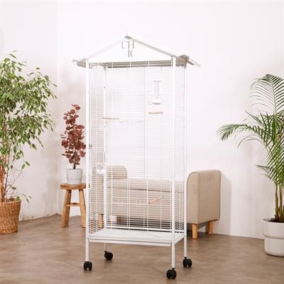 Produktbild Zolux Voliere Chic Solo Wit - 78X48X156 Cm