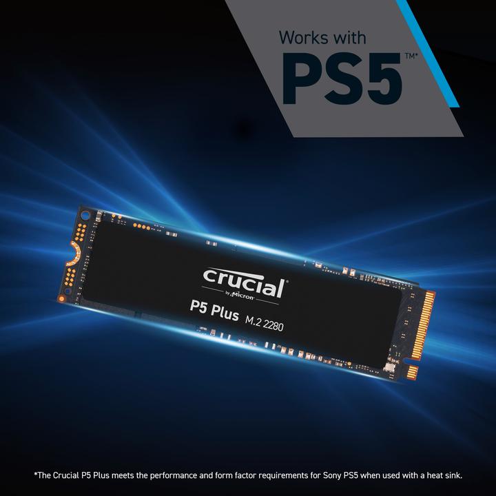 Produktbild Crucial P5 Plus (500 GB, M.2 2280)