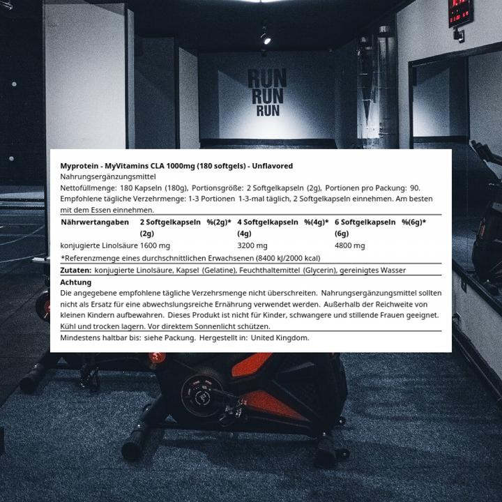 Produktbild MyProtein Cla (180 Stück, Kapseln, 270 g)