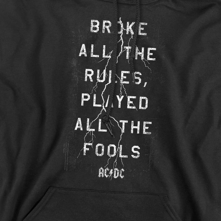 Actual product image AC/DC Mens Struck Hoodie (XL)