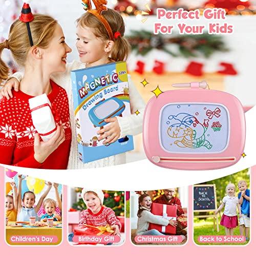 Actual product image Activity Board Magnetic Painting Board Magic Board for Kids, Colourful Erasable Magnetic Board Drawing Board with