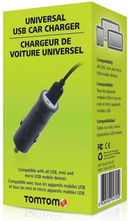 Actual product image TomTom USB car charger (12-24V)