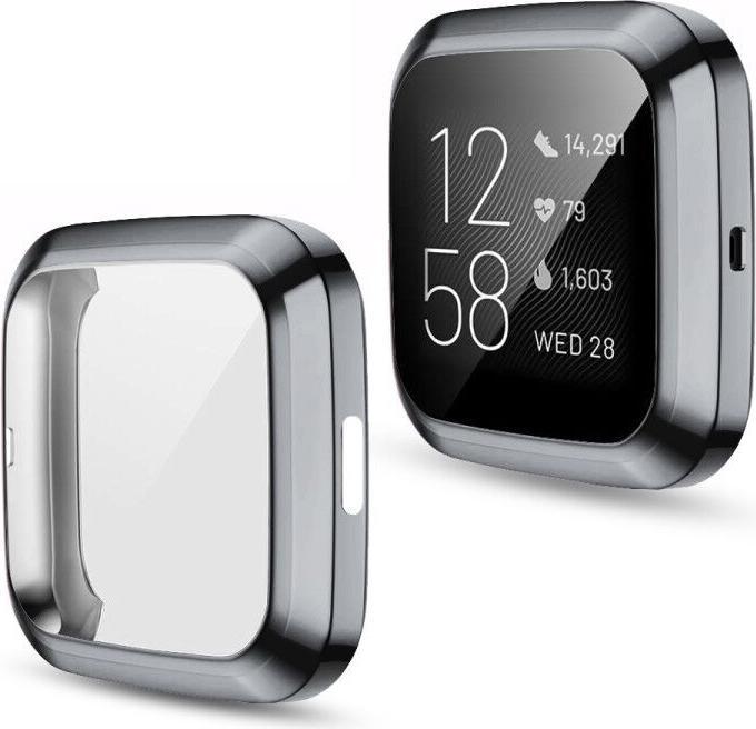 Produktbild Cover-Discount Fitbit Versa 2 - Gummi Schutz Case grau