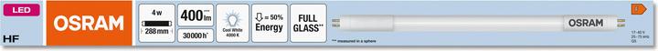 Productafbeelding Osram LEDTUBE T5HF L8 KORT 288 4W 840 (G5, 4 W, 400 lm, 1 x, F)