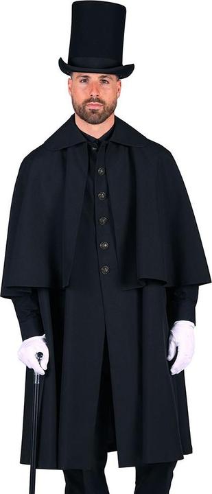 Produktbild Thetru Herren Kutschermantel, schwarz (L)