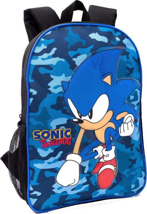 Produktbild Sonic The Hedgehog Rucksack Set Tarnmuster