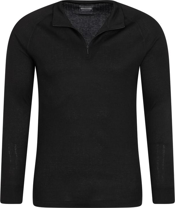 Immagine prodotto Mountain Warehouse Top termico a maniche lunghe Talus Uomo con collo a zip (XL)