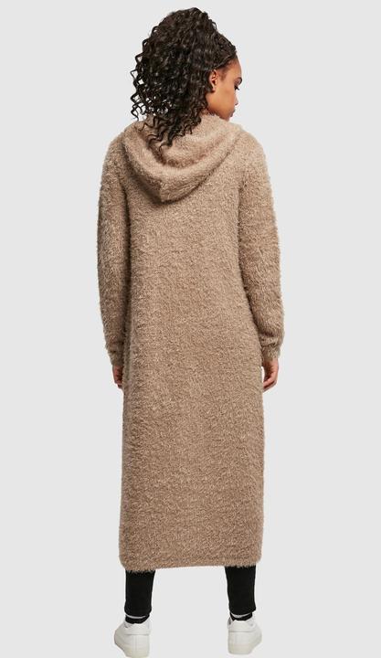 Actual product image Urban Classics Ladies Hooded Feather Cardigan (XL)