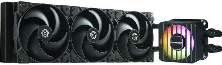 Enermax LIQMAXFLO SR 360mm CPU AIO liquid cooler - Xtreme dual chamber PWM pump