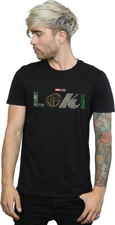 Actual product image Mens Loki Logo T-Shirt (3XL)