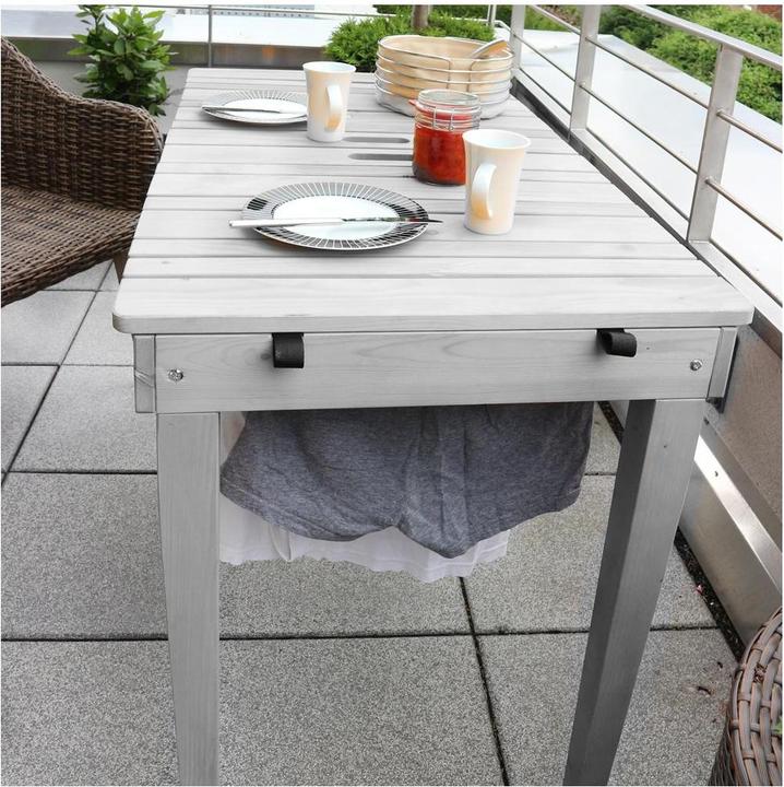 Produktbild Habau Balkontisch mit Wäschleine (106 cm)