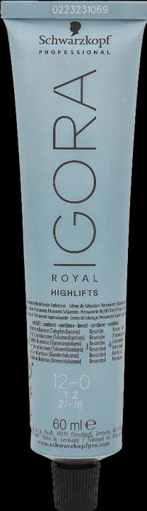 Produktbild Schwarzkopf Igora Royal Permanent Color Creme (12-0 Spezialblond Natur)