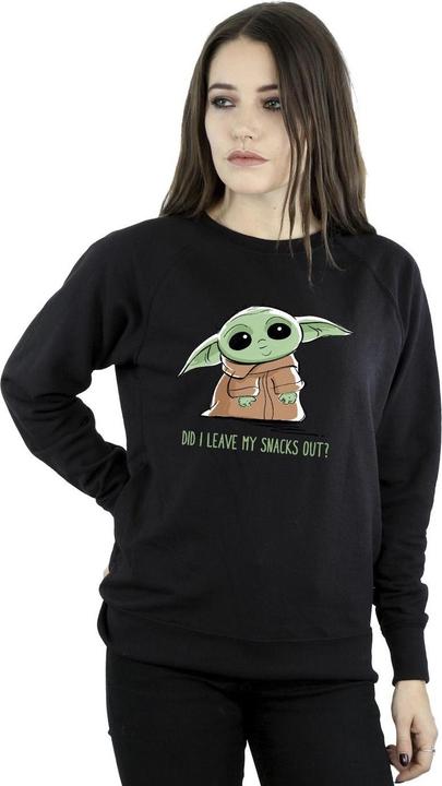 Image du produit Star Wars - Sweat THE MANDALORIAN GROGU SNACKS MEME - Femme (XL)