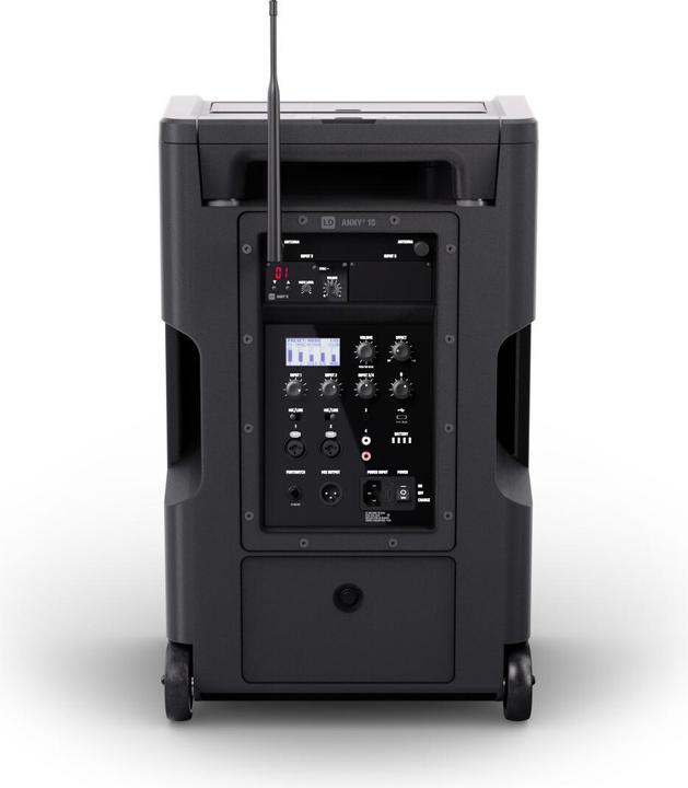 Image du produit LD Systems ANNY® 10 BPH B8 - 10" Enceinte mobile Bluetooth® PA avec batterie, mixeur et 1x microphone pour (1x 80 W)